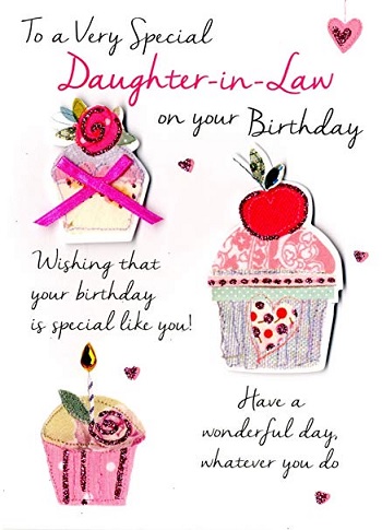 Birthday wishes for daughter in law images