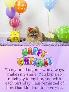 Sweet sayings for your daughter’s birthday