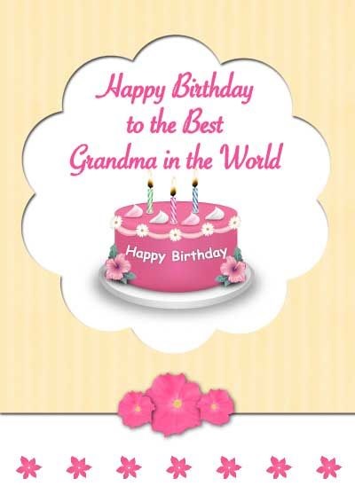 Grandmother birthday wishes