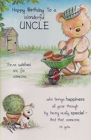 Sweet Phrases for an Uncle Birthday