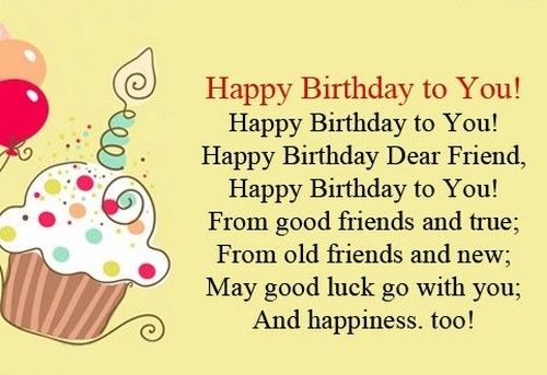 Short birthday wishes